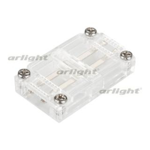 Коннектор прямой для ленты ARL-50000PV (15.5x6mm) прозрачный (Arlight, Пластик)