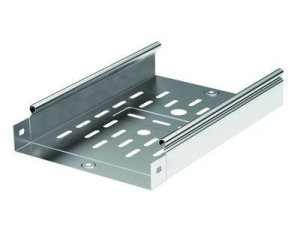 Лоток перфорированный 100х50 L 2000 толщ. 1,2 мм, горячеоцинкованный