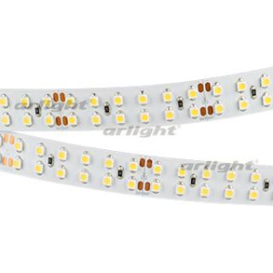 Светодиодная лента RT 2-5000 24V Warm3000 2x2 (3528, 1200 LED, LUX) (Arlight, 19.2 Вт/м, IP20)