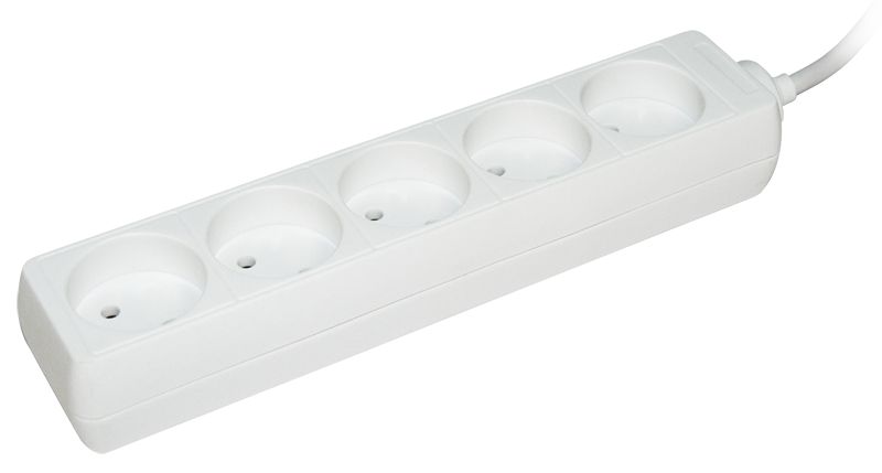 Удлинитель У5 5 мест 2Р/3метра 2х0.75мм2 10А/250 IEK