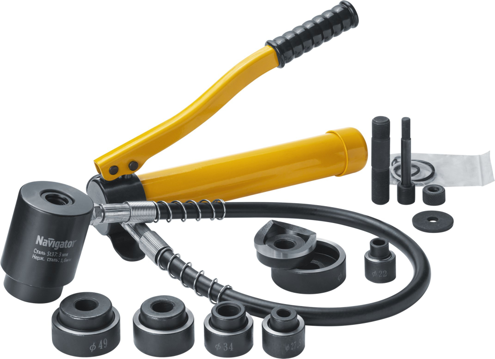 Пресс гидравлический Navigator 82 609 NHT-Pg04-P (помповый перфоратор)