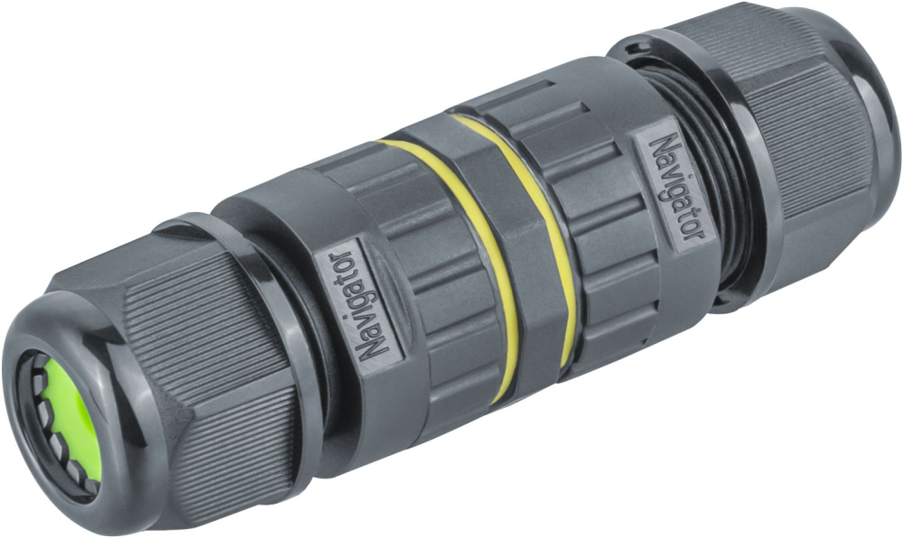 Коннектор Navigator 82 837 NTB-I02-3P-IP68 I-образный 3PIN