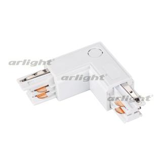 Коннектор угловой LGD-4TR-CON-L-EXT-WH (C) (Arlight, IP20 Пластик, 3 года)