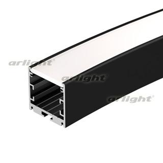 Профиль SL-ARC-3535-D1500-A90 BLACK (1180мм, дуга 1 из 4) (Arlight, Алюминий)