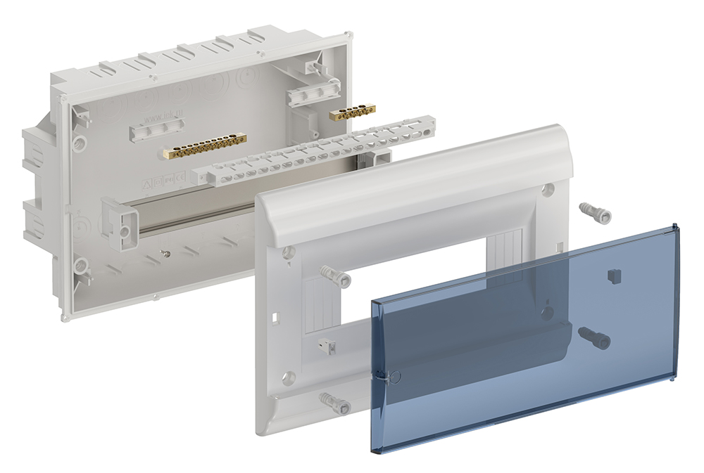 Бокс ЩРВ-П-12 модулей встраив.пластик IP41 PRIME