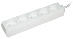 Удлинитель У5 5 мест 2Р/3метра 2х0.75мм2 10А/250 IEK