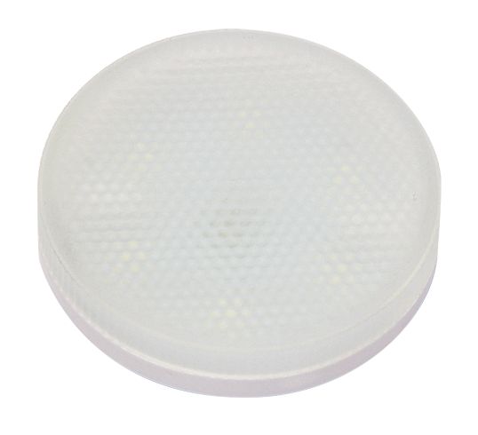 Лампа PLED- ECO-GX53  6w  4000K FROST 460Lm D75*26mm Jazzway