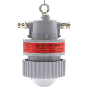 Светильник ROBUS-EX-40-EM-СРС-220-2-25-О