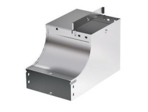 Угол  вертикальный внутренний, переходник CSSD 90 осн. 100 H80 в комплекте с крепежными элементами и соединительными пластинами, необходимыми для монтажа