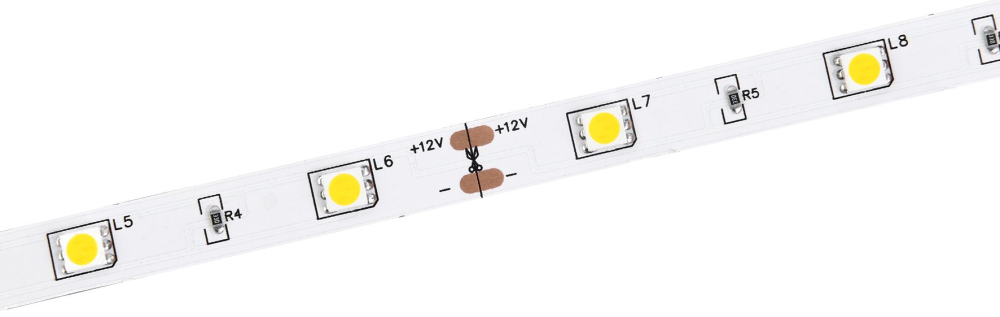 Лента LED 5м LSR-5050W30-7,2-IP20-12В IEK