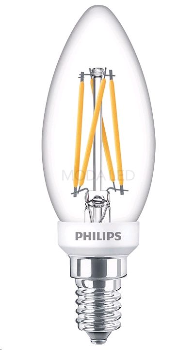 Лампа LED classic 40W B35 E14 WW CL D SRT4