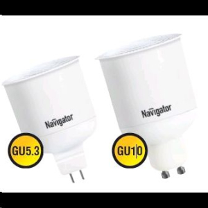 Лампа люминесцентная рефлекторная NCL-MR16-07-230-830-GU5.3 7W  3000К 10000h