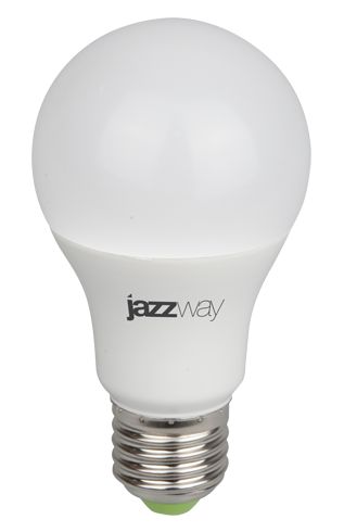 Лампа PPG A60 Agro  9w FROST E27 IP20  (для растений) Jazzway