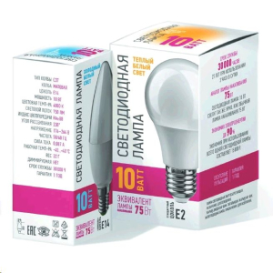 Лампа ОНЛАЙТ 82 910 OLL-A55-10-230-2.7K-E27-PROMO PACK3