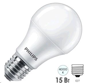 Лампа EcohomeLED Bulb 15W 1450lm E27840