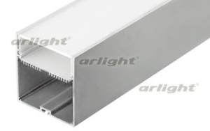 Профиль с экраном SL-LINE-7477-2500 ANOD+OPAL (Arlight, Алюминий)