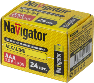 Элемент питания Navigator 14 059 NBT-NPE-LR03-BOX24