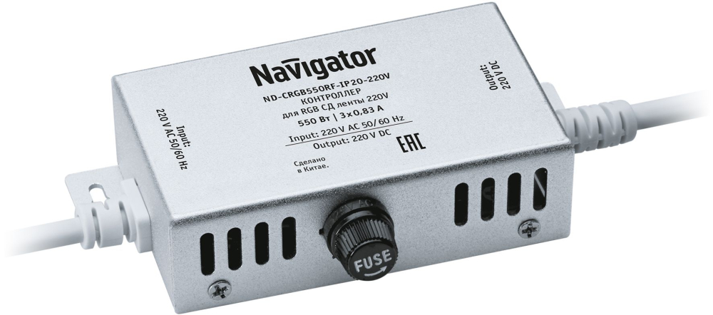 Контроллер Navigator 14 523 ND-CRGB550RF-IP20-220V