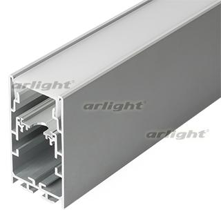 Профиль с экраном S2-LINE-3360-2500 ANOD+OPAL (Arlight, Алюминий)