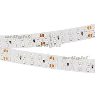 Светодиодная лента RT 2-5000 24V Yellow 2x2 (3528, 1200 LED, LUX) (Arlight, 19.2 Вт/м, IP20)