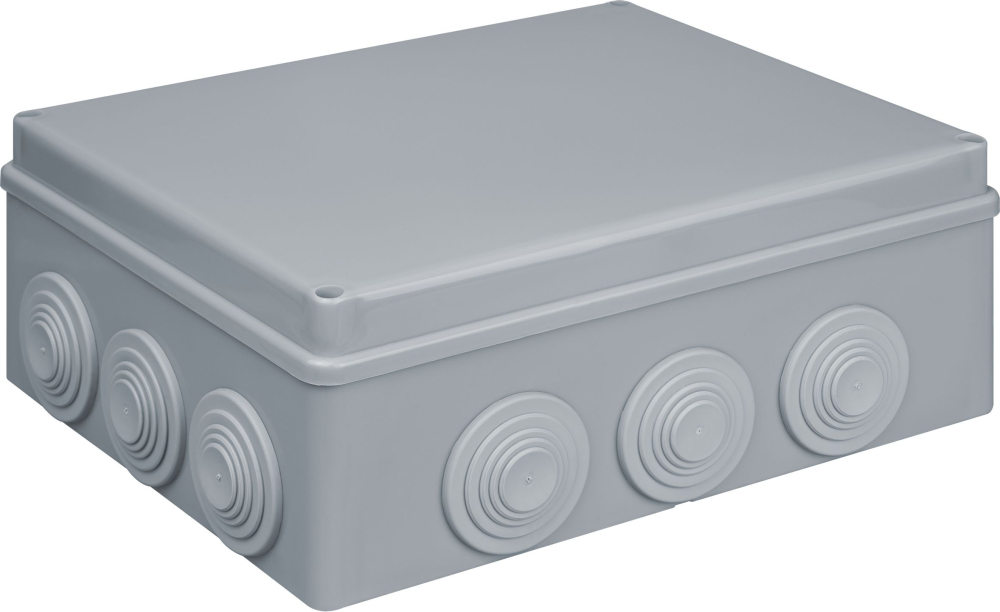 Коробка Navigator 93 410 NSS-DB-240-190-90-12-GR распаячная открытого монтажа