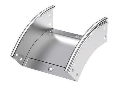 Угол CD 45 вертикальный внешний 45° 100х80 в комплекте с крепежными элементами и соединительными пластинами, необходимыми для монтажа